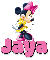 Jaya's Minnie Mouse with glitter