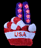 USA (Peace Sign)