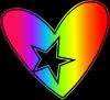 heart rainbow