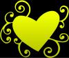 heart yellow