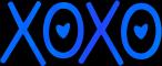 xoxo blue