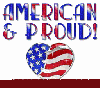 American And Proud (Patriotic Heart)