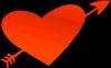 heart orange