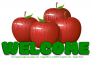 WELCOME, FRUIT, TEXT, APPLES