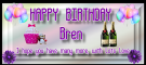 Happy Birthday - Bren