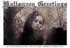HALLOWEEN GREETINGS, GOTHIC, HOLIDAYS, TEXT