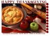 HAPPY THANKSGIVING, APPLE PIE, HOLIDAYS, TEXT