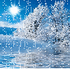 Winter Snowflakes ~ Background