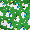 Winter Snowmen ~ Background