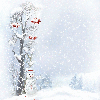 Winter Scene ~ Background