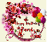 Pami - Happy Birthday - Flowers - Balloons - Cherries