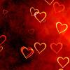 RED VALENTINES HEART BACKGROUND