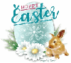 Hoppy Easter (with Glitter)