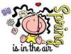SPRING IS IN THE AIR, BUBBLEGUM KIDS, TOONS, TEXT