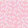 Pink Background with tiny footprints (Mothers Day)