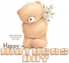 Happy Mothers Day, TEDDY BEAR, ANIMALS, TEXT