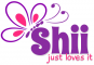 Shii just loves it, BUTTERFLY, PURPLE, TEXT