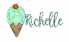 Richelle With Ice Cream cone