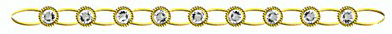 Diamond & Gold Bracelet divider