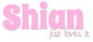 Shian just loves it, PINK, PERSONAL, TEXT