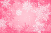 Pink Snow Background