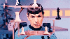 Star Trek Dr Spock playing checkers