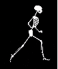 Skeleton Jogging