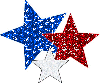 stars with american colors