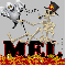 Mel - Skeleton - Ghost - Leaves