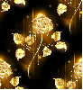 Gold Roses ~ Background