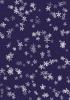 Purple Snowflake Background
