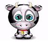 Smiley cow