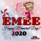 Emee (Mel) - Happy Memorial Day - Girl - Fireworks
