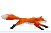 running fox