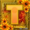 Fall Avatars with Sunflowers- T