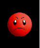 angry red smiley