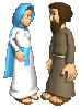 Saint Mary and Joseph