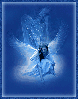 angel in blue