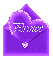 Prince - heart and envelope letter