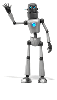 robot waving