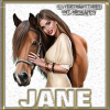 Girl with horse - Jane