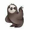 waving sloth