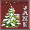Christmas tree avatar - Jane