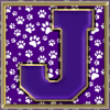 Purple Doggie Paws Avatar - J