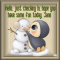 Penguin/Snowman Siggie Tag # 1C