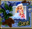 Cute girl in santa hat - Jane