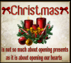 Christmas opening our hearts 