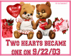 2 Hearts became 1
