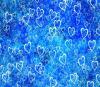 Blue  heart Valentine Background