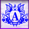 Butterfly Initial Avatar - A